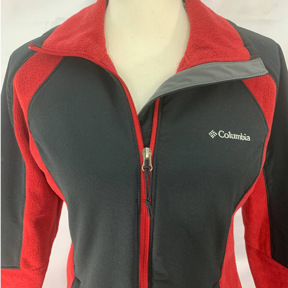 Columbia Women’s Mixed Media Fleece Jacket - Picture 2 of 8